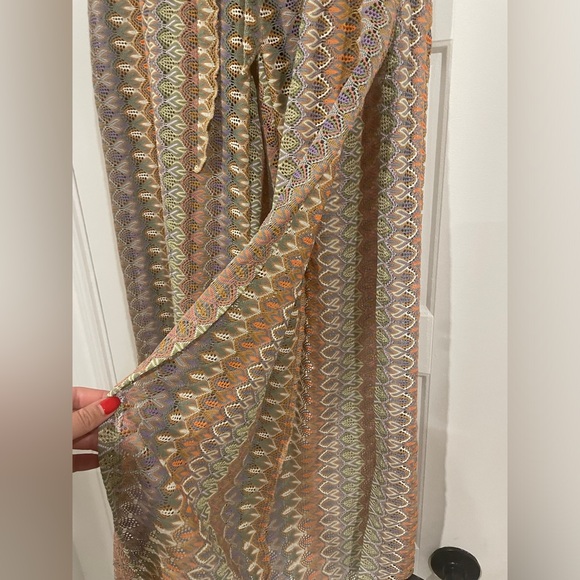 Becca swim crochet side slit pants size small - Picture 6 of 13